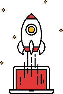 GIF rocket